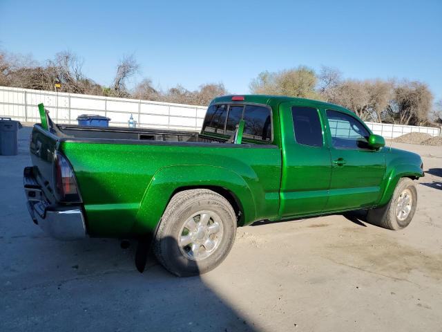 5TETU62N85Z015799 - 2005 TOYOTA TACOMA PRERUNNER ACCESS CAB GREEN photo 3
