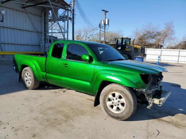 5TETU62N85Z015799 - 2005 TOYOTA TACOMA PRERUNNER ACCESS CAB GREEN photo 4