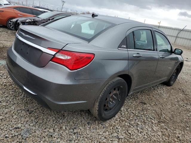 1C3CCBAB2CN127618 - 2012 CHRYSLER 200 LX GRAY photo 3