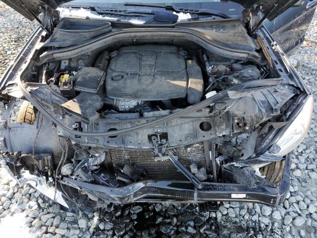 4JGDA5HB5EA360427 - 2014 MERCEDES-BENZ ML 350 4MATIC CHARCOAL photo 11