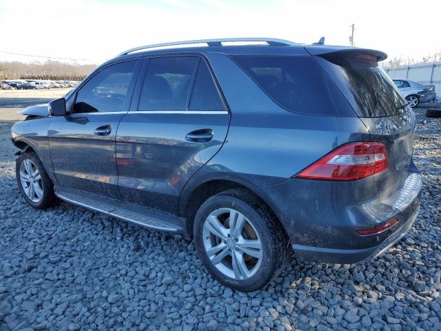 4JGDA5HB5EA360427 - 2014 MERCEDES-BENZ ML 350 4MATIC CHARCOAL photo 2