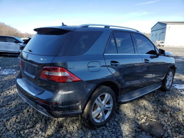 4JGDA5HB5EA360427 - 2014 MERCEDES-BENZ ML 350 4MATIC CHARCOAL photo 3