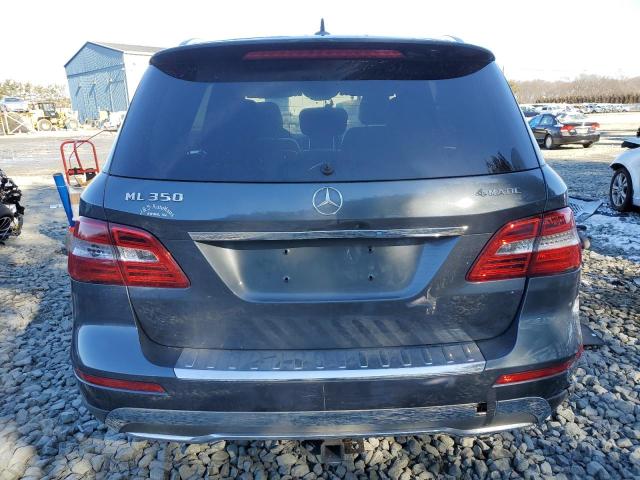 4JGDA5HB5EA360427 - 2014 MERCEDES-BENZ ML 350 4MATIC CHARCOAL photo 6