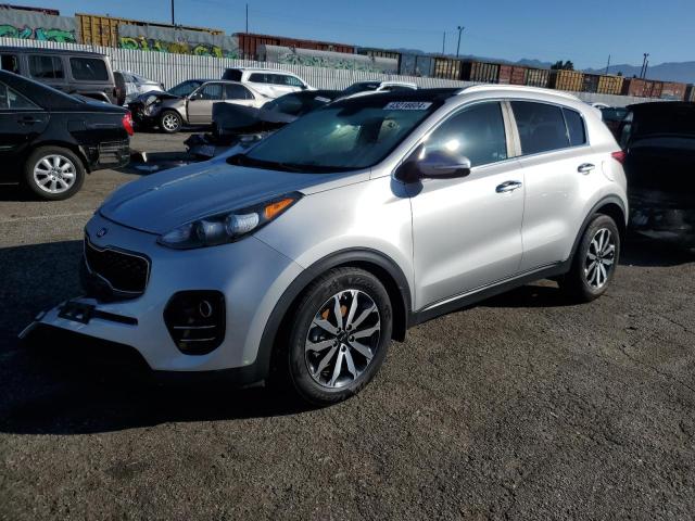 KNDPN3AC8H7085845 - 2017 KIA SPORTAGE EX SILVER photo 1