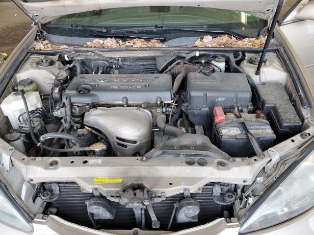 4T1BE32K54U315834 - 2004 TOYOTA CAMRY LE TAN photo 11