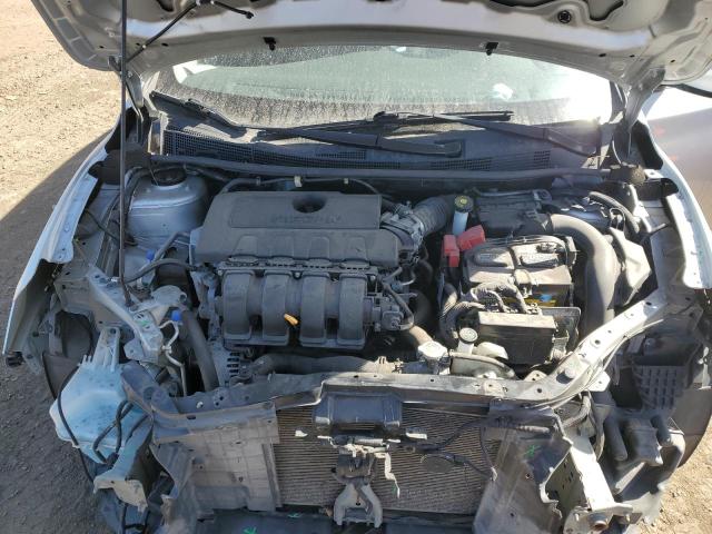 3N1AB7AP3HY267947 - 2017 NISSAN SENTRA S SILVER photo 11