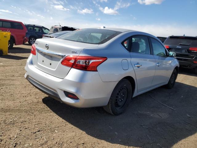 3N1AB7AP3HY267947 - 2017 NISSAN SENTRA S SILVER photo 3