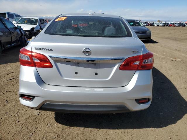 3N1AB7AP3HY267947 - 2017 NISSAN SENTRA S SILVER photo 6