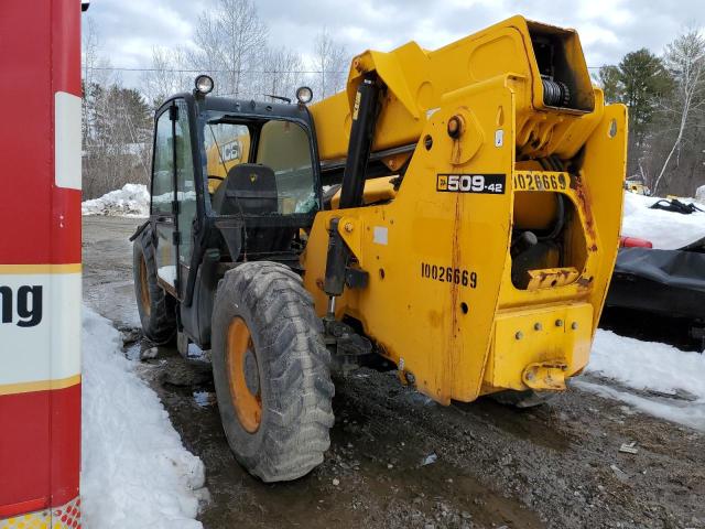 JCB5CFKGT01402317 - 2012 JBC LOADER YELLOW photo 3