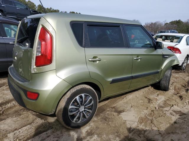 KNDJT2A56C7473317 - 2012 KIA SOUL GREEN photo 3