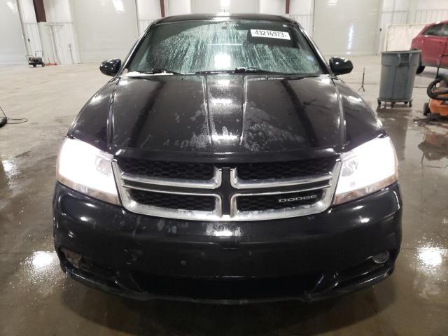 1B3BD1FG0BN593499 - 2011 DODGE AVENGER MAINSTREET BLACK photo 5