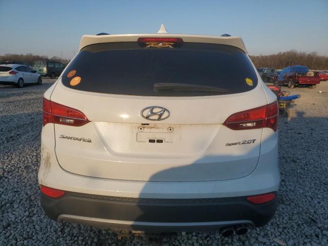 5XYZU3LA5EG168977 - 2014 HYUNDAI SANTA FE S WHITE photo 6