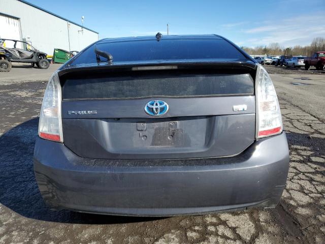 JTDKN3DU8B1453319 - 2011 TOYOTA PRIUS CHARCOAL photo 6