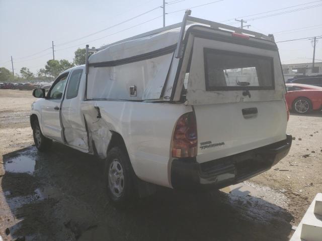 5TFTX4CN0CX014435 - 2012 TOYOTA TACOMA ACCESS CAB WHITE photo 2