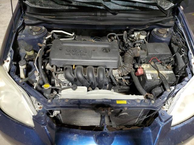 2T1KR32E56C603968 - 2006 TOYOTA COROLLA MA XR BLUE photo 11