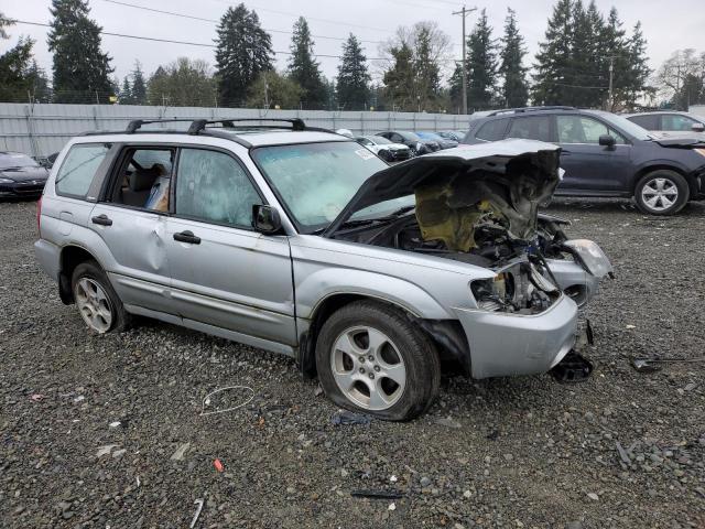 JF1SG65633H764893 - 2003 SUBARU FORESTER 2.5XS GRAY photo 4