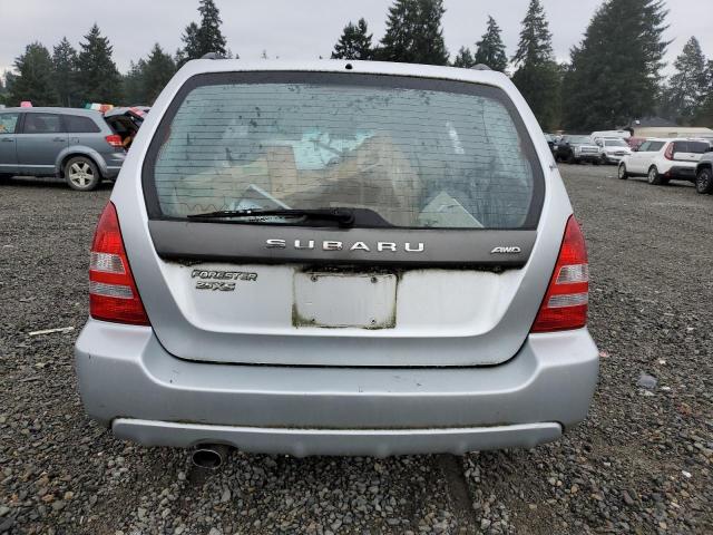 JF1SG65633H764893 - 2003 SUBARU FORESTER 2.5XS GRAY photo 6