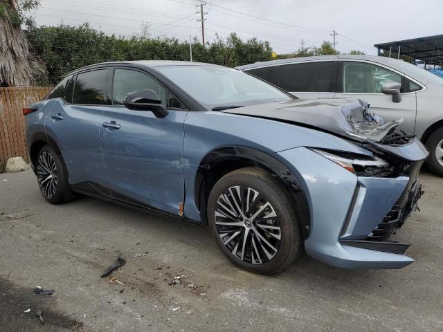 JTJAAAAB9PA001236 - 2023 LEXUS RZ 450E BLUE photo 4