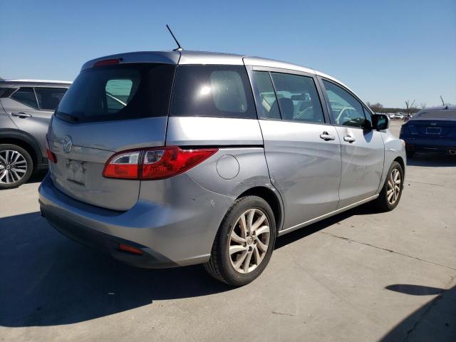 JM1CW2BL4C0120533 - 2012 MAZDA 5 SILVER photo 3