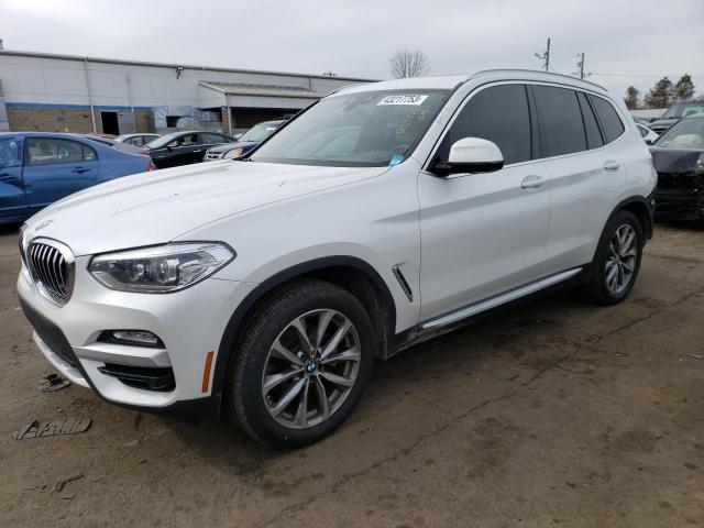 5UXTR9C56KLR10279 - 2019 BMW X3 XDRIVE3 WHITE photo 1