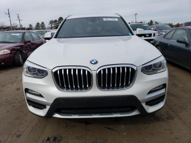 5UXTR9C56KLR10279 - 2019 BMW X3 XDRIVE3 WHITE photo 5
