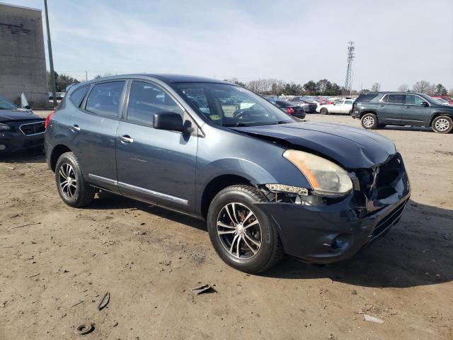 JN8AS5MT4CW265669 - 2012 NISSAN ROGUE S BLUE photo 4