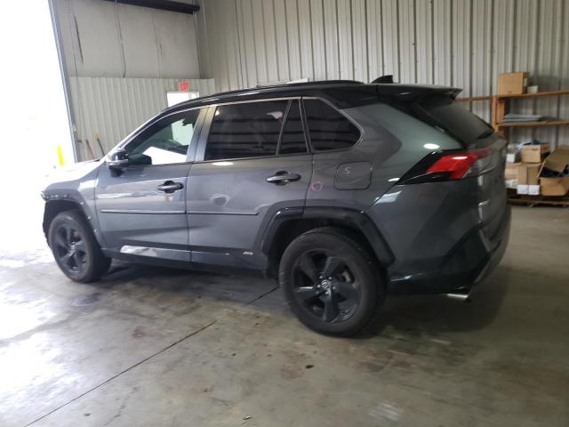 JTMEWRFV3KJ020266 - 2019 TOYOTA RAV4 XSE GRAY photo 2