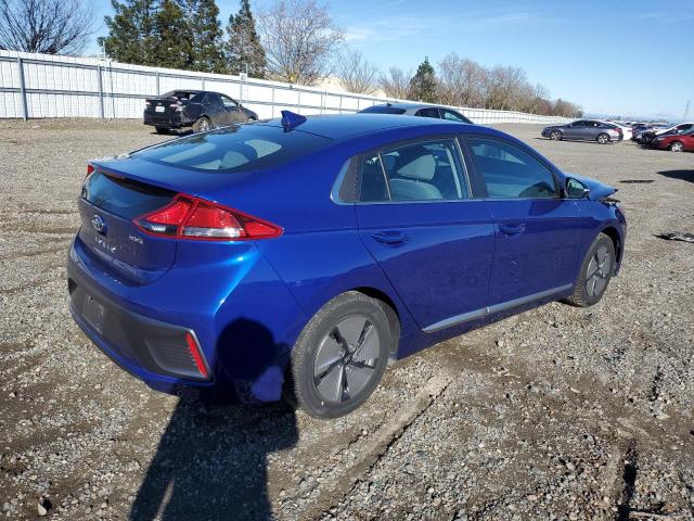 KMHC75LC0MU257567 - 2021 HYUNDAI IONIQ SE BLUE photo 3