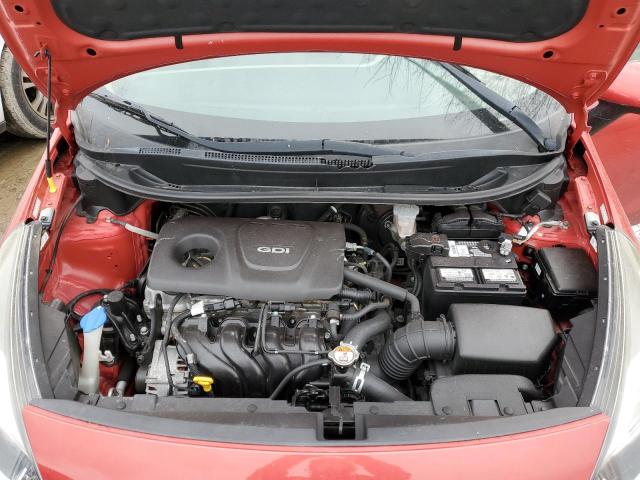 KNADM4A38H6050124 - 2017 KIA RIO LX RED photo 11