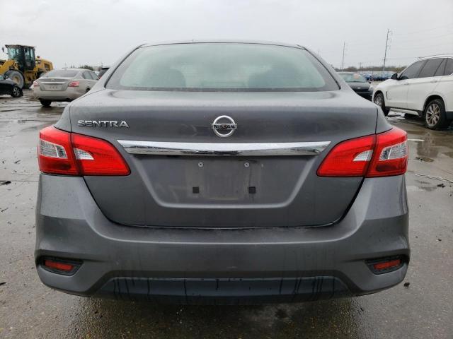 3N1AB7AP7KY322875 - 2019 NISSAN SENTRA S GRAY photo 6