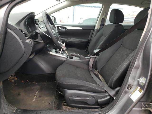 3N1AB7AP7KY322875 - 2019 NISSAN SENTRA S GRAY photo 7