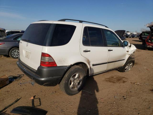 4JGAB54E9XA068234 - 1999 MERCEDES-BENZ ML 320 WHITE photo 3