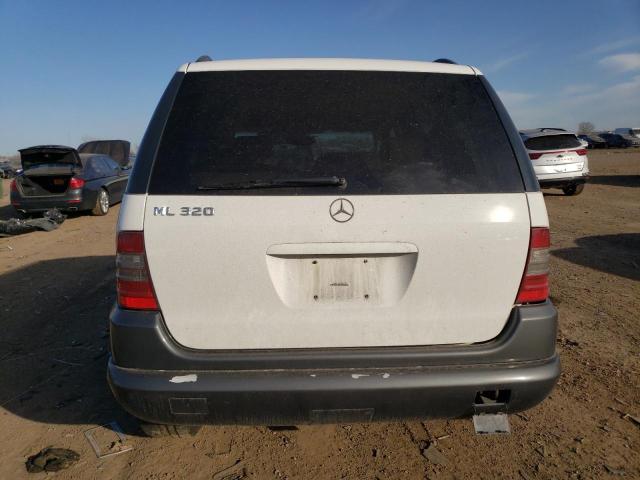 4JGAB54E9XA068234 - 1999 MERCEDES-BENZ ML 320 WHITE photo 6