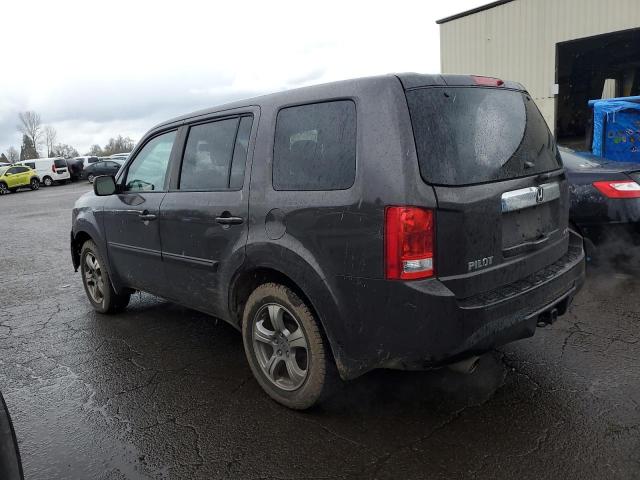 5FNYF4H51DB016420 - 2013 HONDA PILOT EXL GRAY photo 2