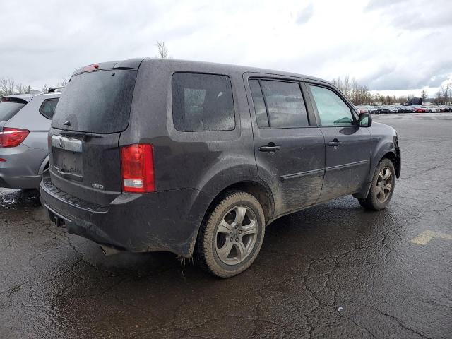 5FNYF4H51DB016420 - 2013 HONDA PILOT EXL GRAY photo 3