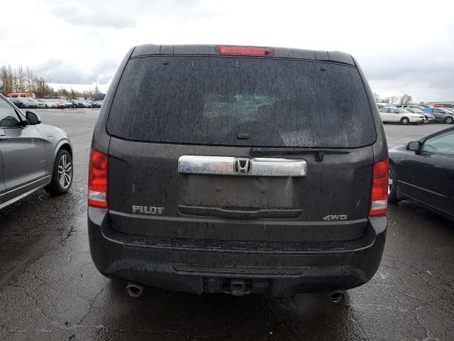 5FNYF4H51DB016420 - 2013 HONDA PILOT EXL GRAY photo 6