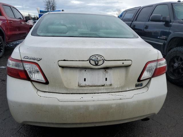 4T1BB46K58U041355 - 2008 TOYOTA CAMRY HYBRID WHITE photo 6