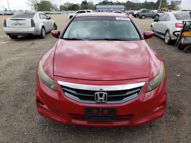 1HGCS1B30BA009705 - 2011 HONDA ACCORD LX-S RED photo 5