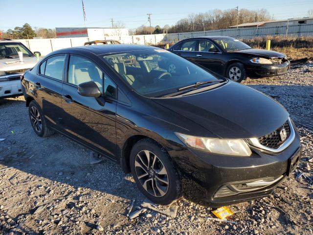 19XFB2F88DE031636 - 2013 HONDA CIVIC EX BLACK photo 4