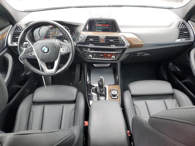 5UXTR7C56KLF28888 - 2019 BMW X3 SDRIVE30I SILVER photo 8