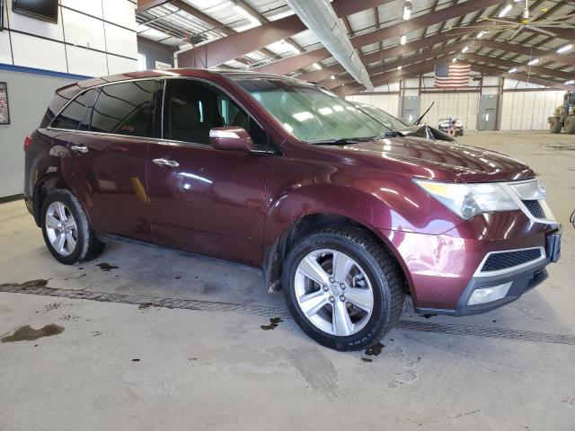 2HNYD2H28DH509273 - 2013 ACURA MDX BURGUNDY photo 4