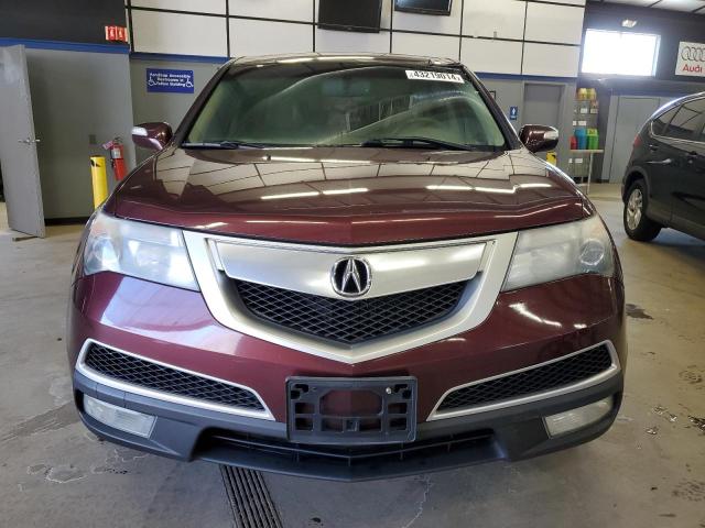 2HNYD2H28DH509273 - 2013 ACURA MDX BURGUNDY photo 5