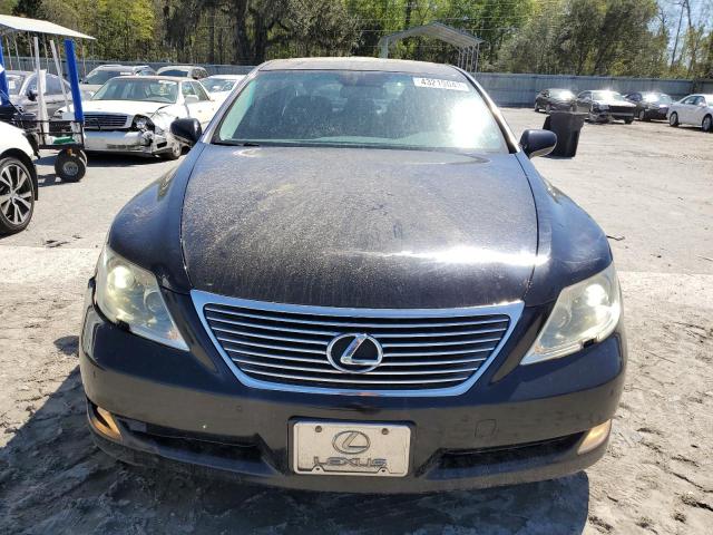 JTHGL46F475006419 - 2007 LEXUS LS 460L BLACK photo 5