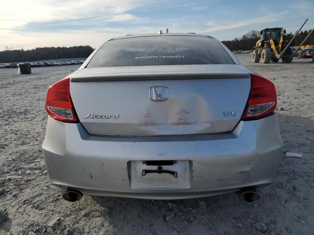 1HGCS2B87CA000180 - 2012 HONDA ACCORD EXL SILVER photo 6