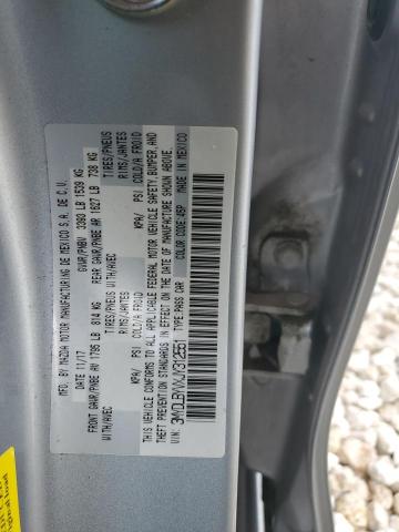 3MYDLBYVXJY312551 - 2018 TOYOTA YARIS IA SILVER photo 12