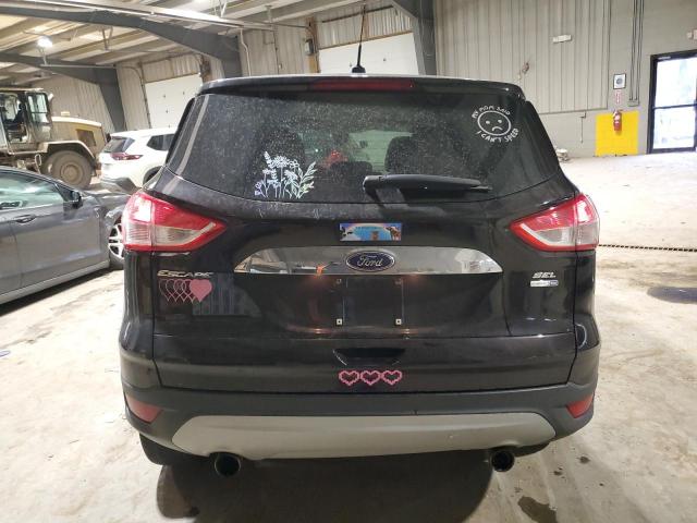 1FMCU9HXXDUC84609 - 2013 FORD ESCAPE SEL BLACK photo 6