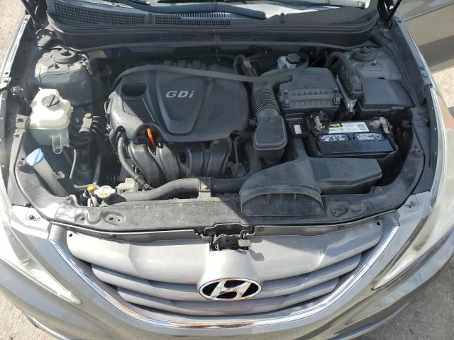 5NPEB4ACXDH639270 - 2013 HYUNDAI SONATA GLS GRAY photo 11