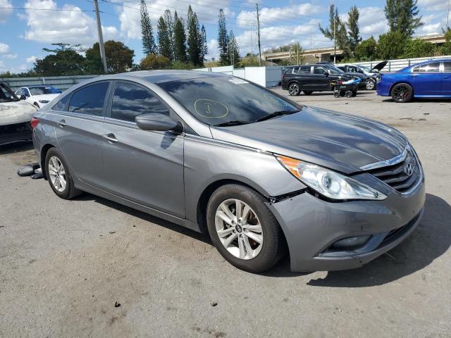 5NPEB4ACXDH639270 - 2013 HYUNDAI SONATA GLS GRAY photo 4