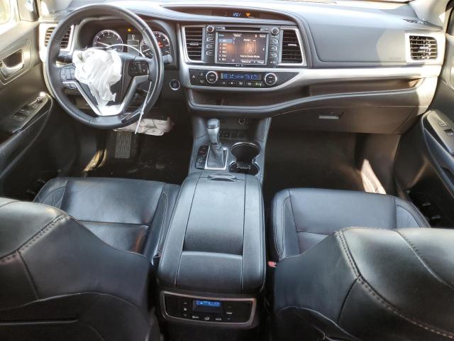 5TDKKRFH8ES035751 - 2014 TOYOTA HIGHLANDER XLE BLACK photo 8