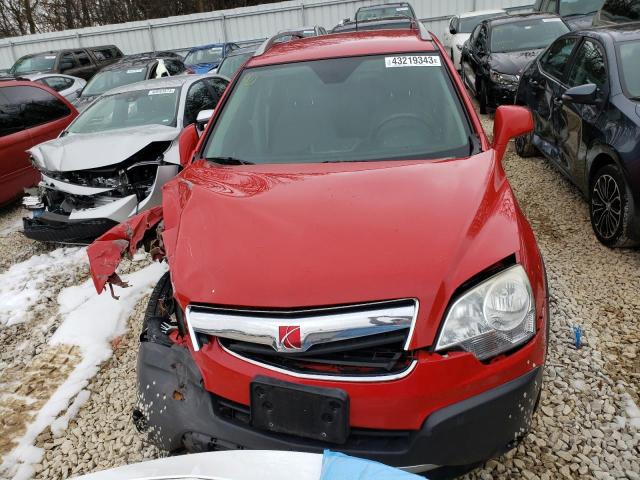 3GSCL33P39S518273 - 2009 SATURN VUE XE RED photo 5